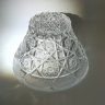 Купить Ваза для фруктов с фигурным бортом, хрусталь, алмазная грань, Россия, 1980-2000 гг.