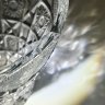 Купить Ваза для фруктов с фигурным бортом, хрусталь, алмазная грань, Россия, 1980-2000 гг.