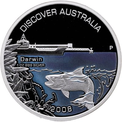 купить Австралия 1 доллар (dollar) 2008 Узнайте Австралию - Дарвин