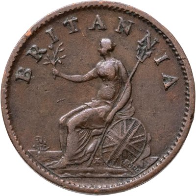 купить Великобритания 1 фартинг 1807