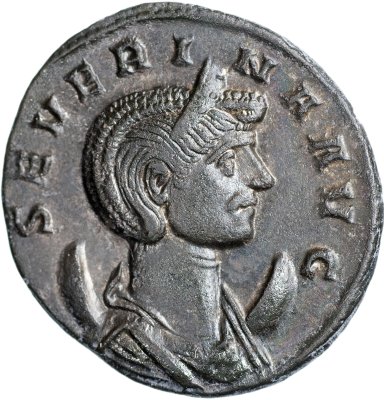 купить Римская империя. Северина (жена Аврелиана) [274-275] Антониниан. биллон. 275 Рим