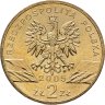 Купить Польша 2 злотых (zlote) 2005 "Всемирная природа - Филин"