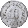 Купить Германия "Бергцаберн" 10 пфеннигов 1917 нотгельд