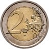 Купить Италия 2 евро 2009  "10 лет Экономическому и валютному союзу"