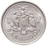 Купить Барбадос 10 центов (cents) 1990