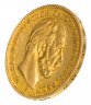 Купить Германская Империя 20 марок (mark) 1872 года, знак монетного двора: "В" - Бреслау, с портретом Императора Вильгельма I