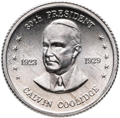 купить Жетон, США Кэльвин Кулидж (1923-1929), 1981 год
