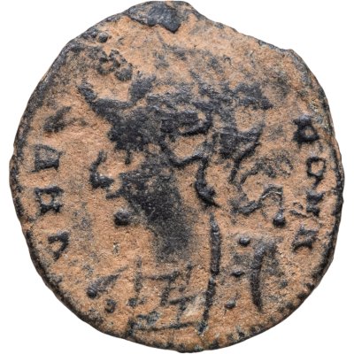 купить Римская Империя, император Константин Великий, AE [фоллис] 307-337 гг.: памятный выпуск в честь города Рим