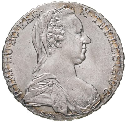 купить Австрия 1 талер (thaler) 1780 талер Марии Терезии рестрайк (новодел)