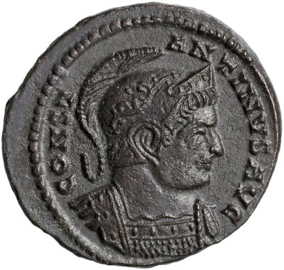 купить Римская империя. Константин I Великий [307-337] Æ 3. бронза. 322-323 Лугдунум
