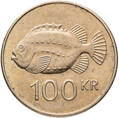 купить Исландия 100 крон (kronur) 2006 Пинагор (Рыба-воробей)