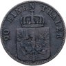 Купить Германия, Пруссия 4 пфеннига 1863