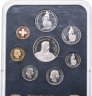 Купить Швейцария 1990 годовой набор из 8-ми монет в оригинальной пластиковой упаковке