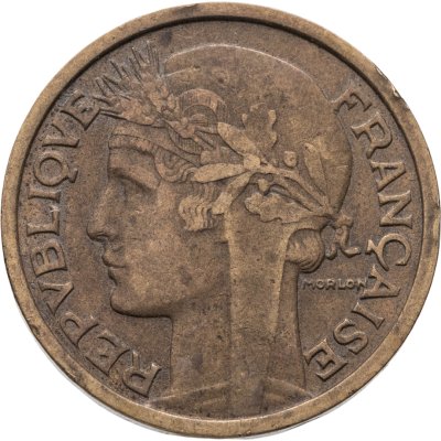 купить Франция 2 франка (francs) 1936