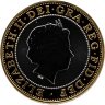 Купить Великобритания 2 фунта (pounds) 2001 "Столетие трансатлантическому радио"