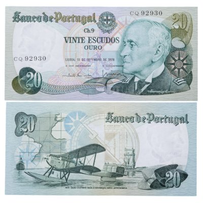 купить Португалия 20 эскудо 1978 год P-176a(6)