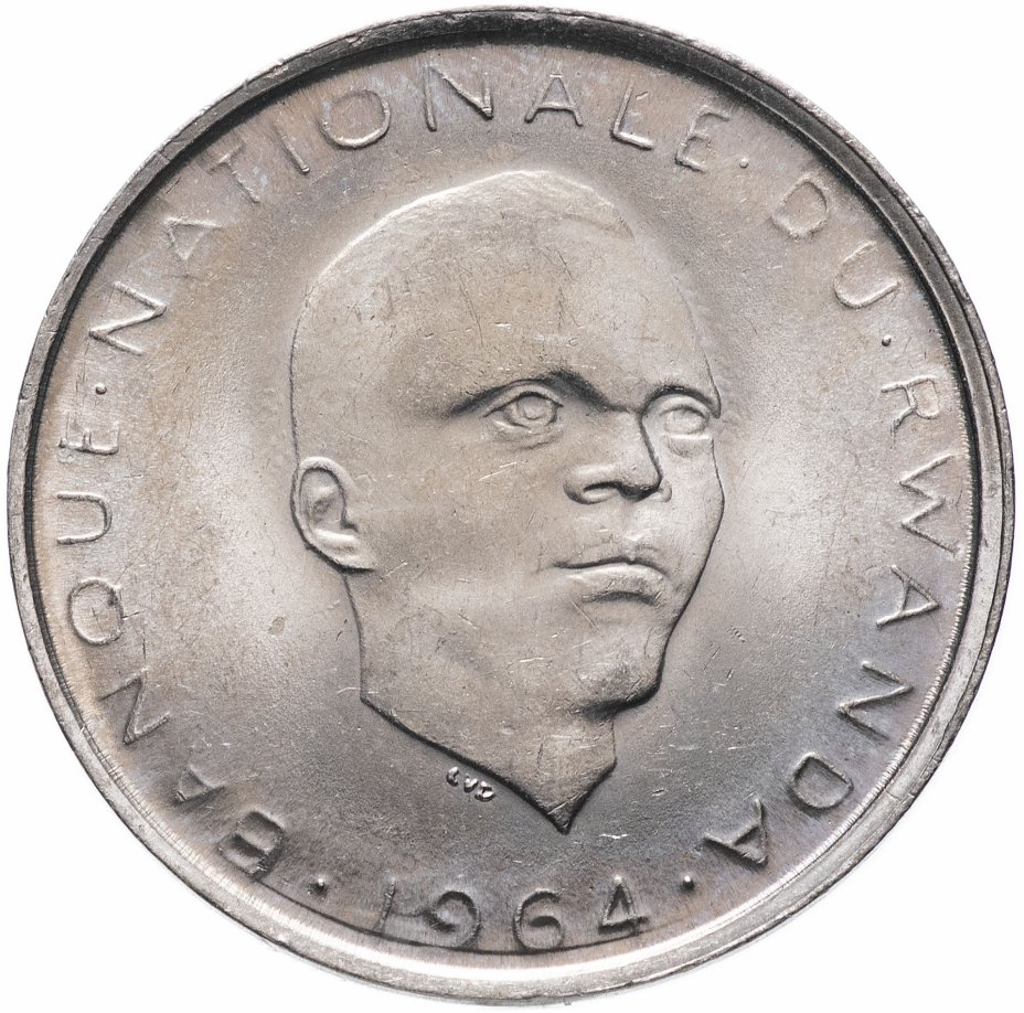 купить Руанда 10 франков (francs) 1964