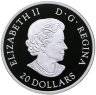 Купить Канада 20 долларов 2019 "Огненная радуга" в футляре, с сертификатом