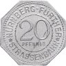 Купить Германия, Нюрнберг (нотгельды) 20 пфеннигов 1919 "Женские ворота"