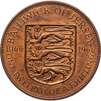 купить Джерси 1/12 шиллинга (shilling) 1966 "900 лет битве при Гастингсе"