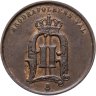 Купить Швеция 2 эре (ore) 1874