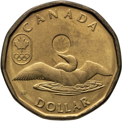 купить Канада 1 доллар (dollar) 2012 XXX летние Олимпийские Игры, Лондон 2012