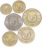 Купить Кипр набор монет 2004 год 1, 2, 5, 10, 20 и 50 центов (6 штук)