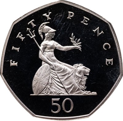 купить Великобритания 50 пенсов (pence) 2005