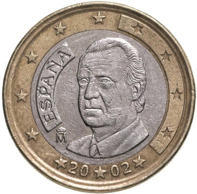 Купить Испания 1 евро (euro) 2002
