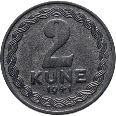 купить Хорватия 2 куны 1941