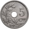 Купить Бельгия 5 сантимов (centimes) 1902 Надпись на французском - 'BELGIQUE'