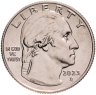 Купить США 1/4 доллара (25 центов, квотер) 2023 D Американские женщина - общественная деятельница Элеонора Рузвельт (8-я)