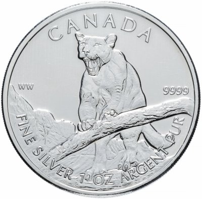 купить Канада 5 долларов (dollars) 2012 "Дикая фауна Канады - Пума"