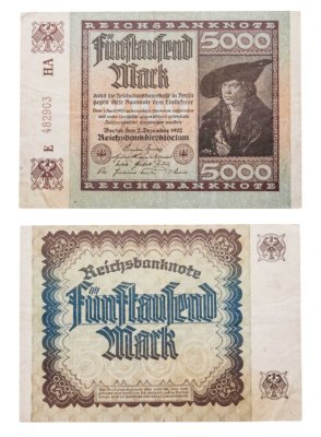 купить Германия 5000 марок 1922