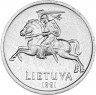 Купить Литва 1 цент 1991