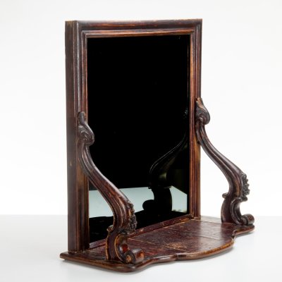 купить Зеркало накомодное, дерево, шпон, лак, стекло, Европа, 1890-1920 гг.