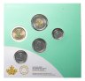 Купить Канада набор из 5 монет 2023 в подарочном буклете "С рождением ребенка"