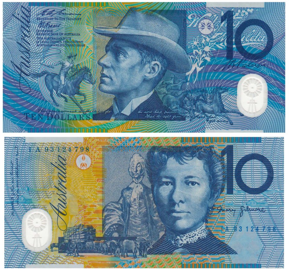 Банкнота Австралия 10 долларов