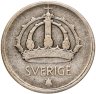 Купить Швеция 25 эре (ore) 1948