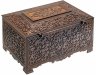Купить Шкатулка с ажурным декором и ключом, бронза, СССР, 1980-1990 гг.