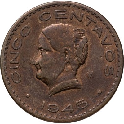 купить Мексика 5 сентаво (centavos) 1945