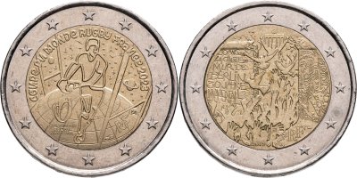 купить Франция набор монет 2 евро 2019-2023 (2 штуки)