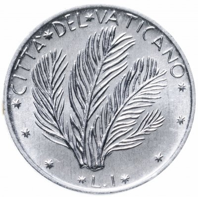купить Ватикан 1 лира 1976