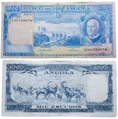 купить Ангола 1000 эскудо 1962