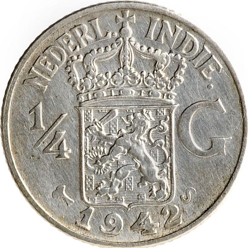 купить Нидерландская Индия 1/4 гульдена 1942