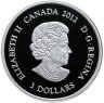 Купить Канада 3 доллара 2012 Proof "Рожденному в Апреле. Бриллиант. Камни рождения. Кристалл Сваровски"  с сертификатом