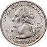Купить США 25 центов (квотер, 1/4 доллара, quarter dollar) 2002 P Квотер штата Луизиана знак монетного двора: "P" - Филадельфия