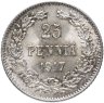 Купить 25 пенни 1864-1917, случайный год,  монета Российской империи для Финляндии