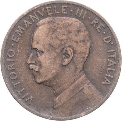 купить Италия 5 чентезимо (centesimi) 1909