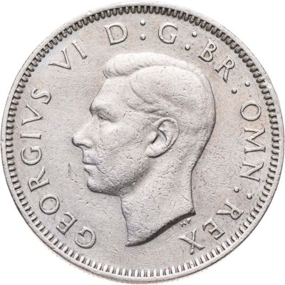 купить Великобритания 1 шиллинг (shilling) 1947 Английский шиллинг - лев, стоящий на короне